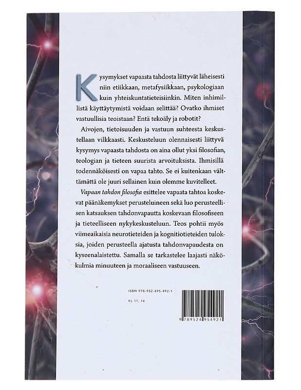 Vapaan tahdon filosofia - Aku Visala - Tietokirjat ja oppaat - 10105545162 - 1