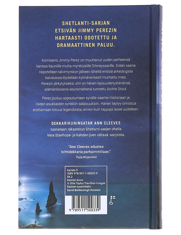 Kiven varjo - Cleeves, Ann - Jännitys ja dekkarit - 10105545168 - 1