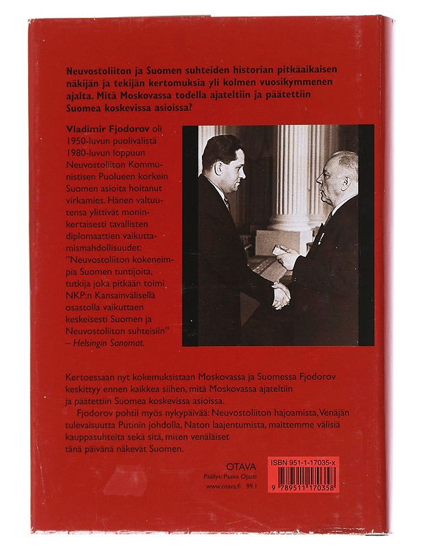 NKP:n Suomen osastolla 1954-1989 - Vladimir Fjodorov - Historiakirjat - 10105545193 - 1