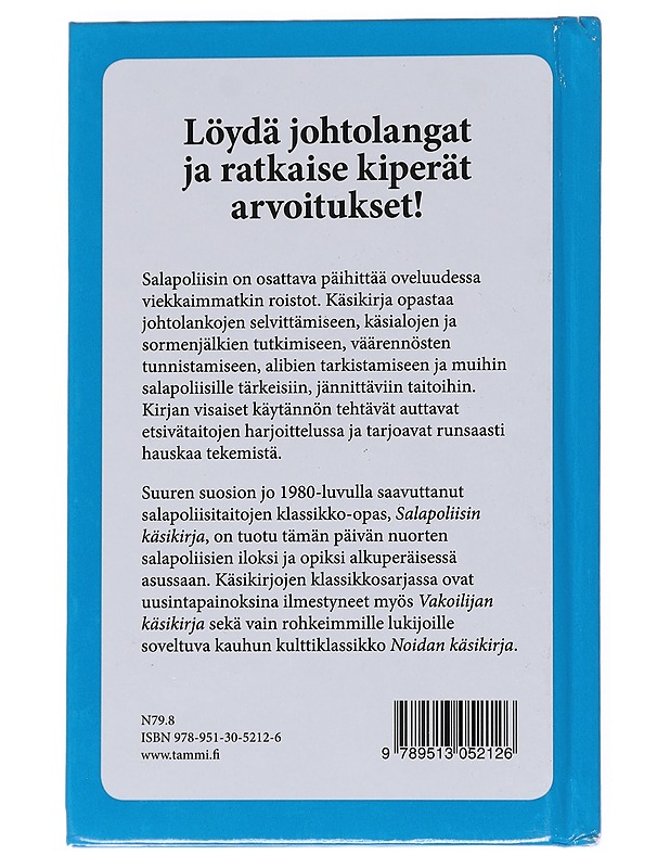 Salapoliisin käsikirja - Civardi, Anne,4ekirjoittaja - Lastenkirjat - 10105545203 - 1