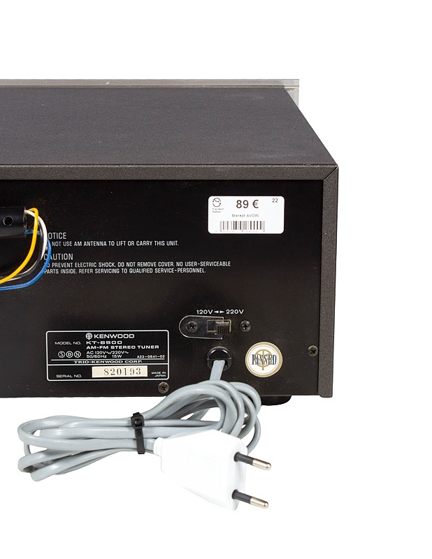 KENWOOD KT-6500 -stereovahvistin - Audio - 10105545210 - 4