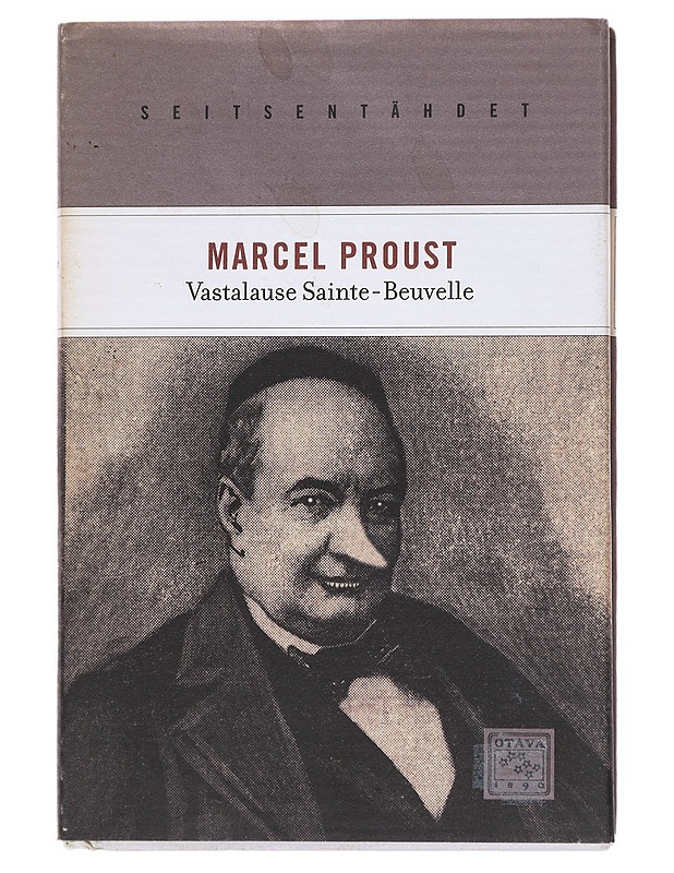 Vastalause Sainte-Beuvelle - Proust, Marcel - Elämäkerrat ja muistelmat - 10105545213 - 0