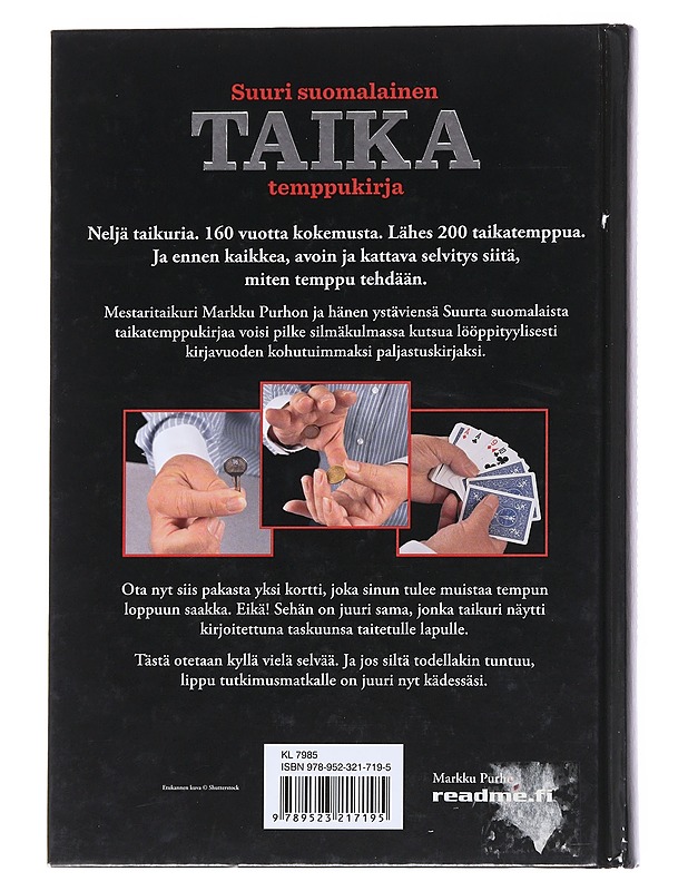 Suuri suomalainen taikatemppukirja - Purho, Markku - Harrastekirjat - 10105545273 - 1