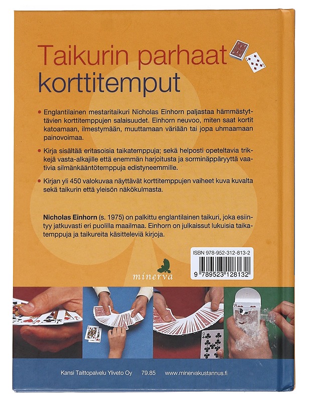 Taikurin parhaat korttitemput - Einhorn, Nicholas - Harrastekirjat - 10105545277 - 1