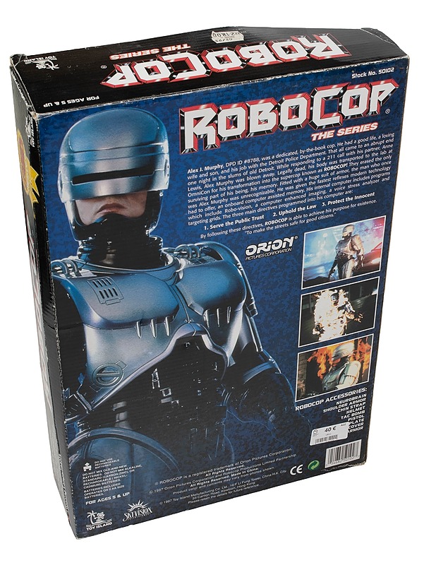 TOY ISLAND Robocop the series toimintahahmo - Lasten lelut - 10105545296 - 1