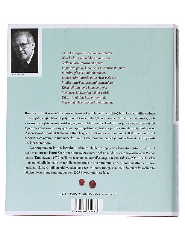 Erään marjamatkan seikkaperäinen kuvaus : runosatoa viideltä vuosikymmeneltä - Huldén, Lars - Runot ja näytelmät - 10105545306 - 1