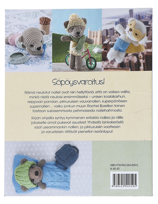 Neulotut nallet - Borello, Rachel - Tietokirjat ja oppaat - 10105545309 - 1