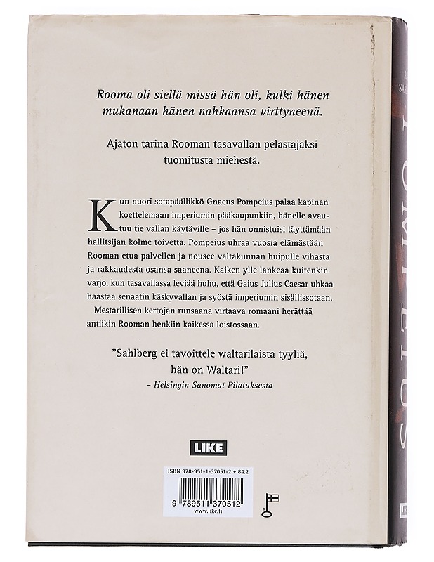 Pompeius - Asko Sahlberg - Romaanit ja novellit - 10105545317 - 1