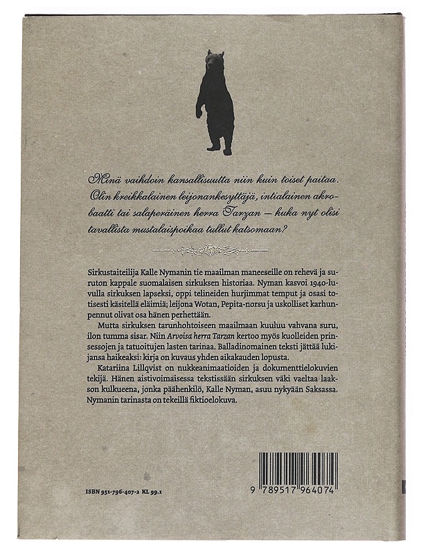 Arvoisa herra Tarzan - Katariina Lillqvist - Elämäkerrat ja muistelmat - 10105545335 - 1