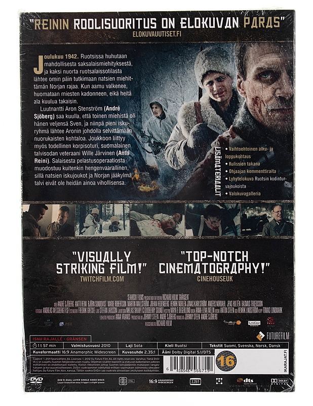 Isku Rajalle - DVD - DVD-elokuvat - 10105545350 - 1