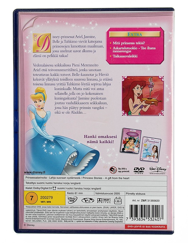 Prinssessatarinoita osa 1 - DVD - DVD-elokuvat - 10105545376 - 1