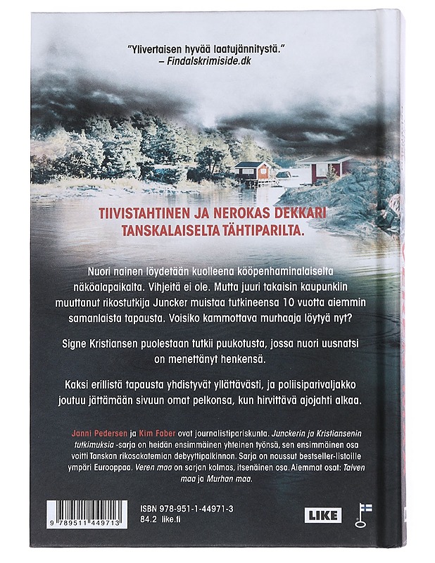 Veren maa - Faber, Kim - Jännitys ja dekkarit - 10105545395 - 1