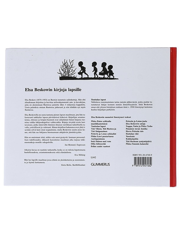 Tonttulan lapset - Beskow, Elsa - Lastenkirjat - 10105545441 - 1