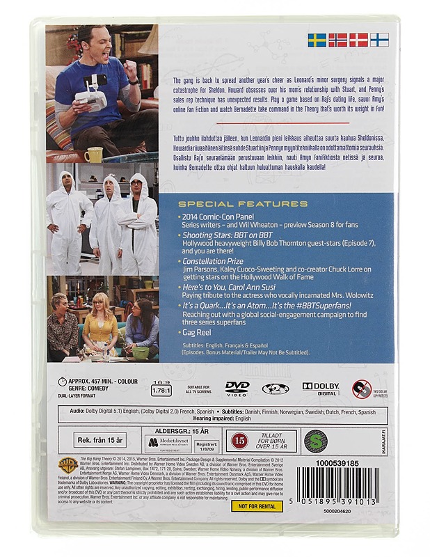 The Bug Bang Theory Season 8 - DVD - DVD-elokuvat - 10105545449 - 1