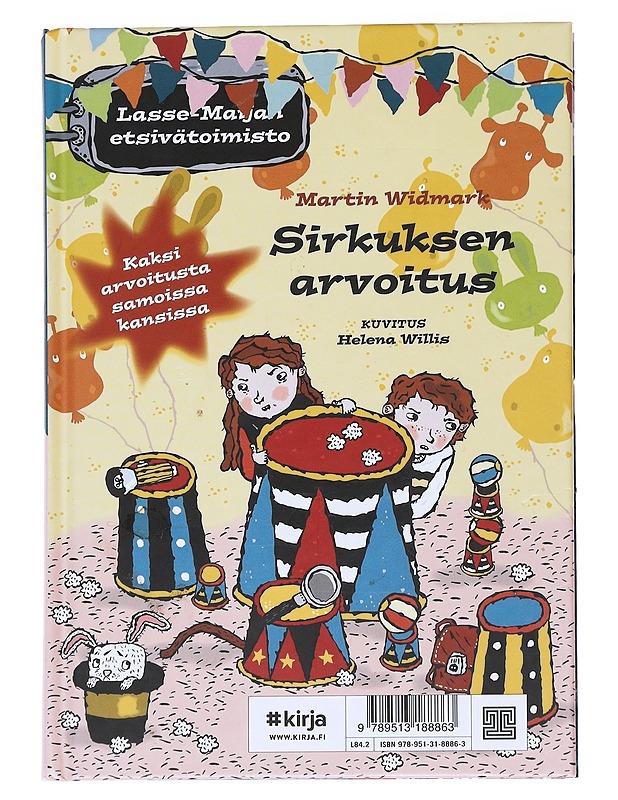 Sirkuksen arvoitus ; Timanttien arvoitus - Widmark, Martin - Lastenkirjat - 10105545463 - 0