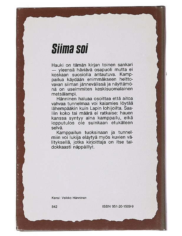 Siima soi - Veikko Hänninen - Elämäkerrat ja muistelmat - 10105545498 - 1
