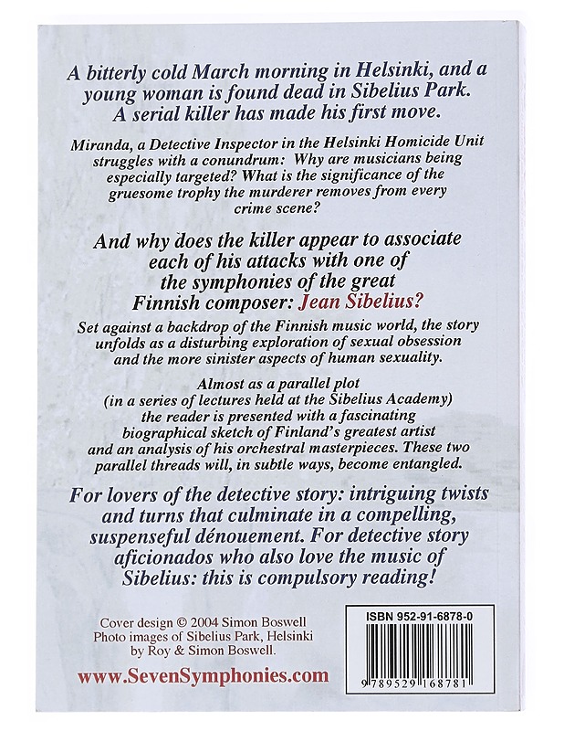 The seven symphonies : a Finnish murder mystery - Boswell, Simon - Jännitys ja dekkarit - 10105545534 - 1