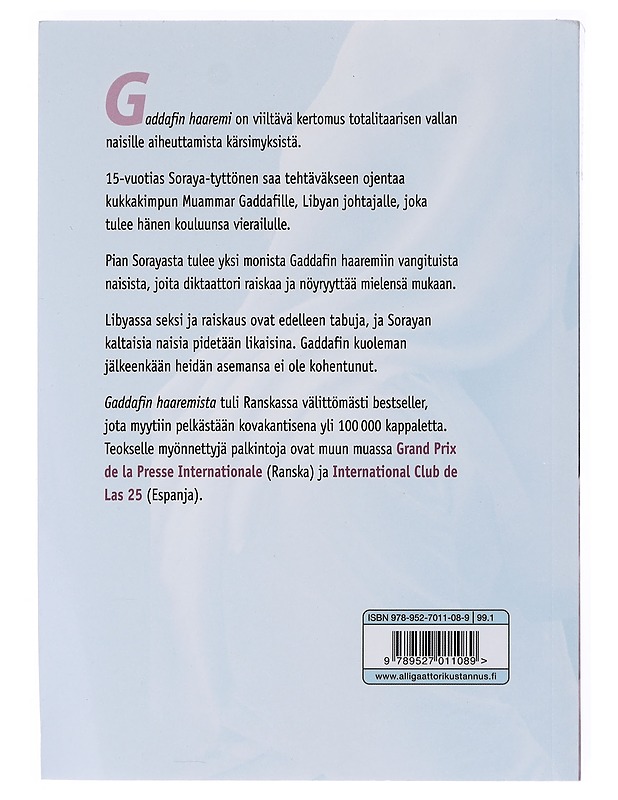 Gaddafin haaremi : Libyan hirmuvaltiaan seksiorjana - Cojean, Annick - Elämäkerrat ja muistelmat - 10105545561 - 1