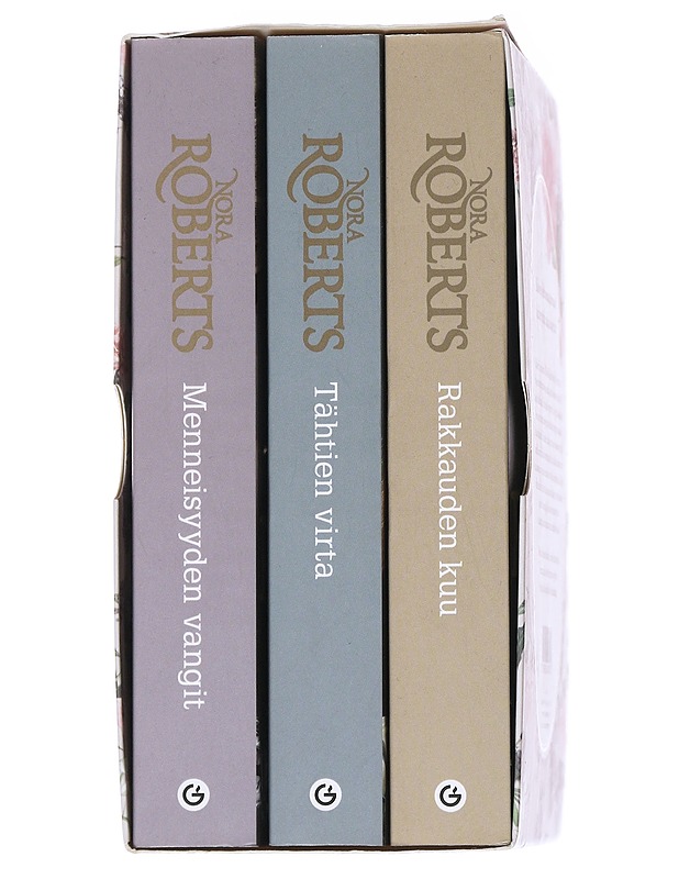 Menneisyyden vangit, Tähtien virta, Rakkauden kuu - Nora Roberts - Romaanit ja novellit - 10105545564 - 2