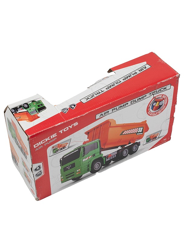 DICKIE TOYS Air Pump Dump Truck kuorma-auto - Lasten lelut - 10105545571 - 1
