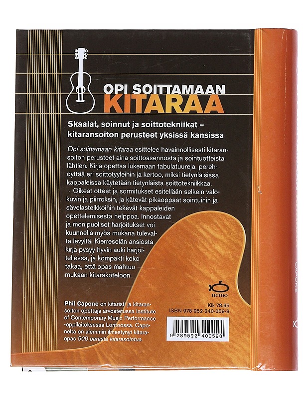 Opi soittamaan kitaraa / aloittelijan opas - Capone, Phil - Tietokirjat ja oppaat - 10105545567 - 1
