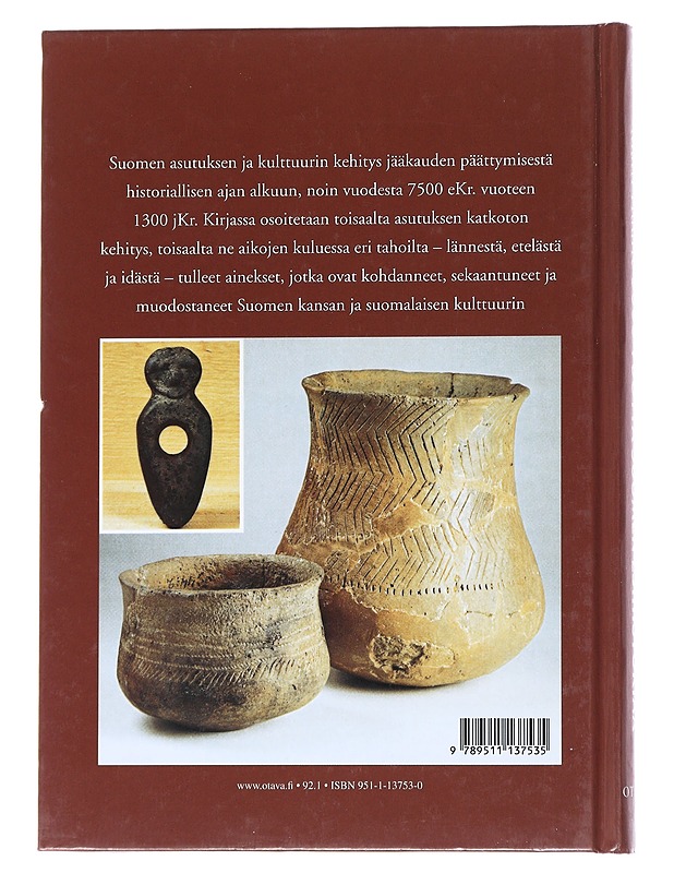 9000 vuotta Suomen esihistoriaa - Huurre, Matti - Tietokirjat ja oppaat - 10105545603 - 1