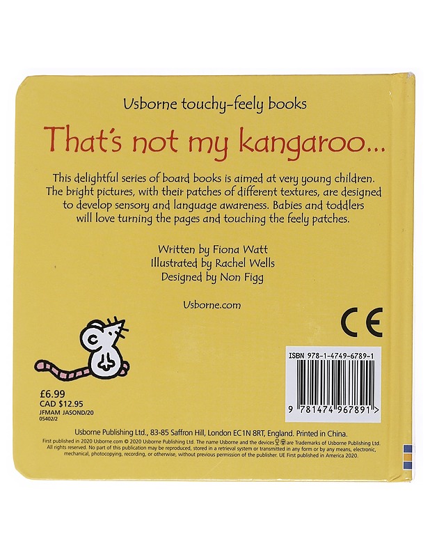That's not my kangaroo.. - Watt, Fiona - Lastenkirjat - 10105545618 - 1