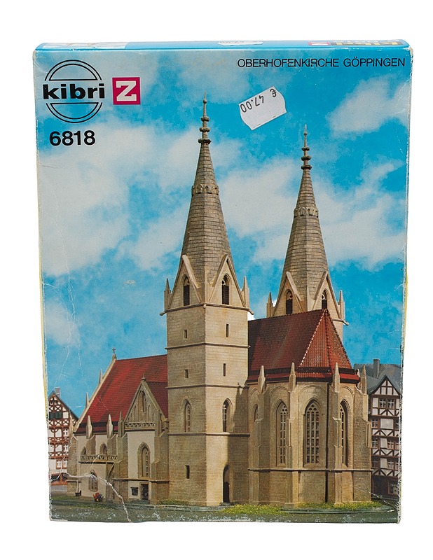 KIBRI 6818 Oberhofenkirche Göppingen rakennussarja - Lasten lelut - 10105545634 - 0