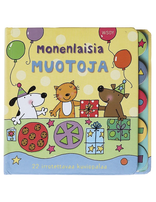 Monenlaisia muotoja : 22 irrotettavaa kuviopalaa - Lamb, Stacey - Lastenkirjat - 10105545633 - 0