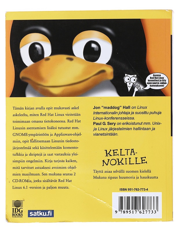 Red Hat Linux keltanokille - Hall, Jon - Tietokirjat ja oppaat - 10105545636 - 1