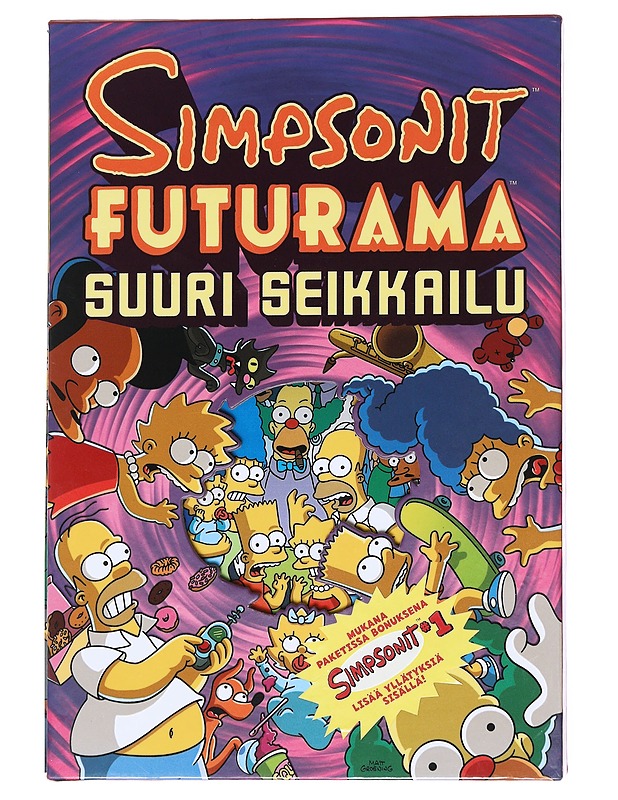 Simpsonit Futurama : suuri seikkailu - Laine, Henrik - Sarjakuvat - 10105545752 - 1