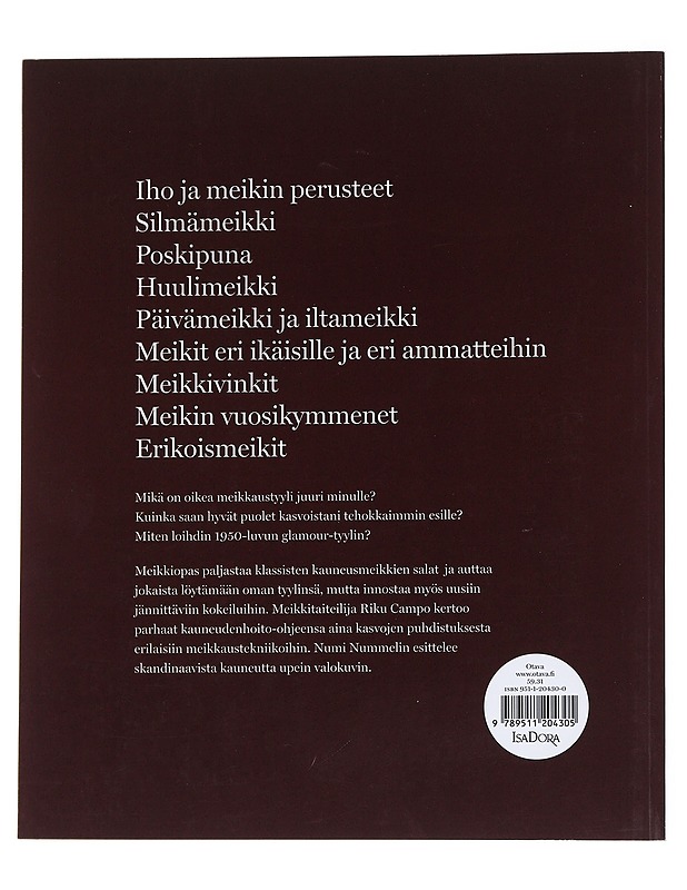Meikkiopas - Campo, Riku - Tietokirjat ja oppaat - 10105545776 - 1
