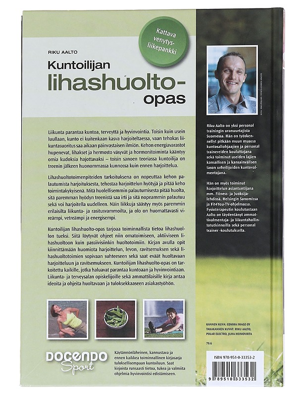 Kuntoilijan lihashuolto-opas - Aalto, Riku - Hyvinvointikirjat - 10105545792 - 1