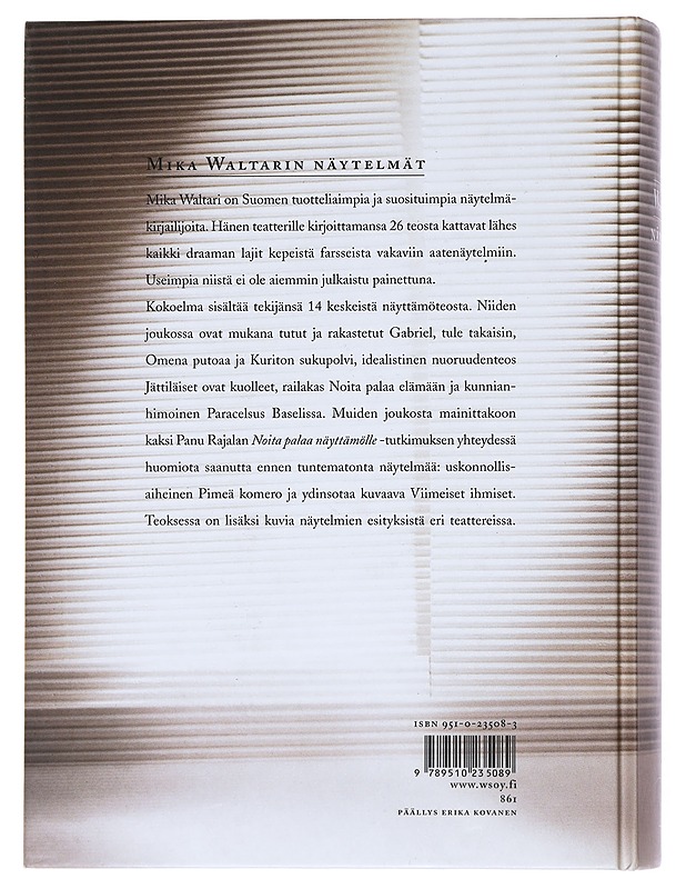 Mika Waltarin näytelmät - Waltari, Mika - Romaanit ja novellit - 10105545796 - 1