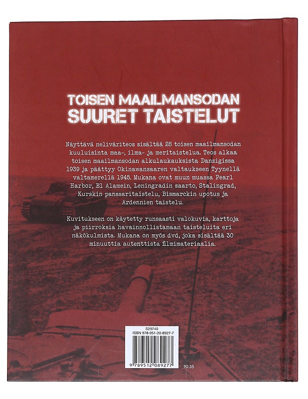 Toisen maailmansodan suuret taistelut - Mann, Chris - Kirja lahjaksi - 10105545852 - 1