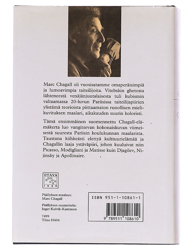 Marc Chagall - Alexander, Sidney - Elämäkerrat ja muistelmat - 10105545918 - 1