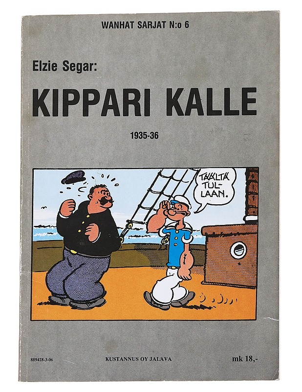 Wanhat sarjat N:o 6 : Kippari Kalle 1935 - 1936 - Segar, Elzie - Sarjakuvat - 10105545935 - 0
