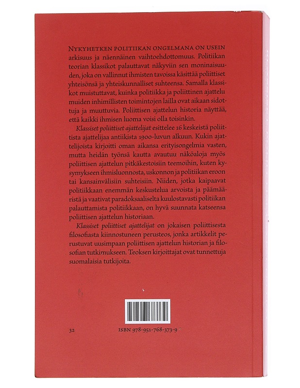 Klassiset poliittiset ajattelijat - Koikkalainen, Petri - Tietokirjat ja oppaat - 10105545955 - 1