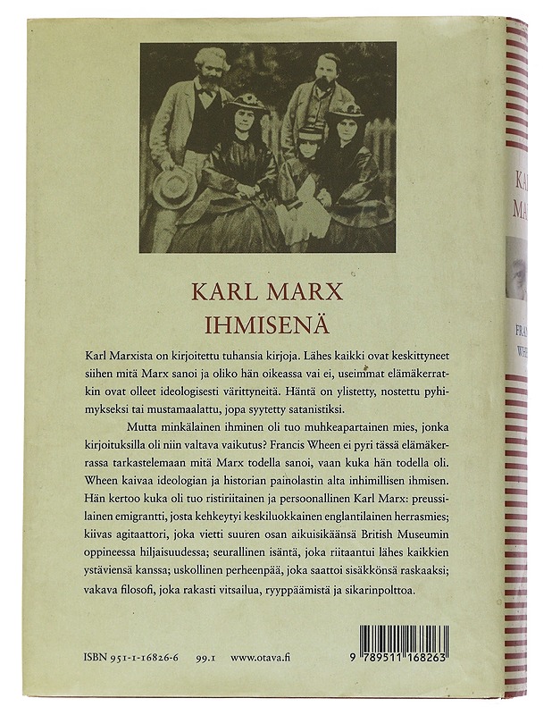 Karl Marx - Francis Wheen - Elämäkerrat ja muistelmat - 10105545960 - 1