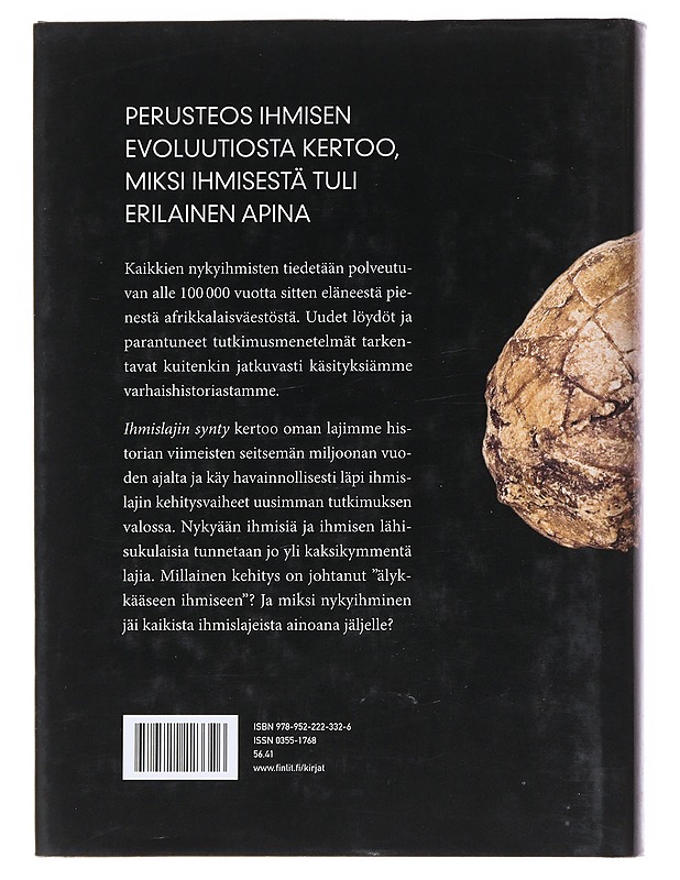 Ihmislajin synty - Juha Valste - Tietokirjat ja oppaat - 10105545982 - 1
