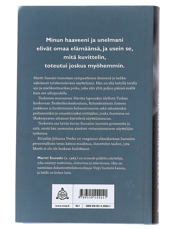 Martti Suosalon tähänastinen elämä - Johanna Venho - Elämäkerrat ja muistelmat - 10105545976 - 1