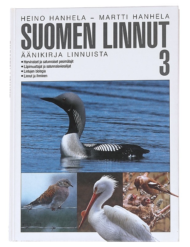 Suomen linnut 3 - Hanhela, Heino - Tietokirjat ja oppaat - 10105545977 - 0