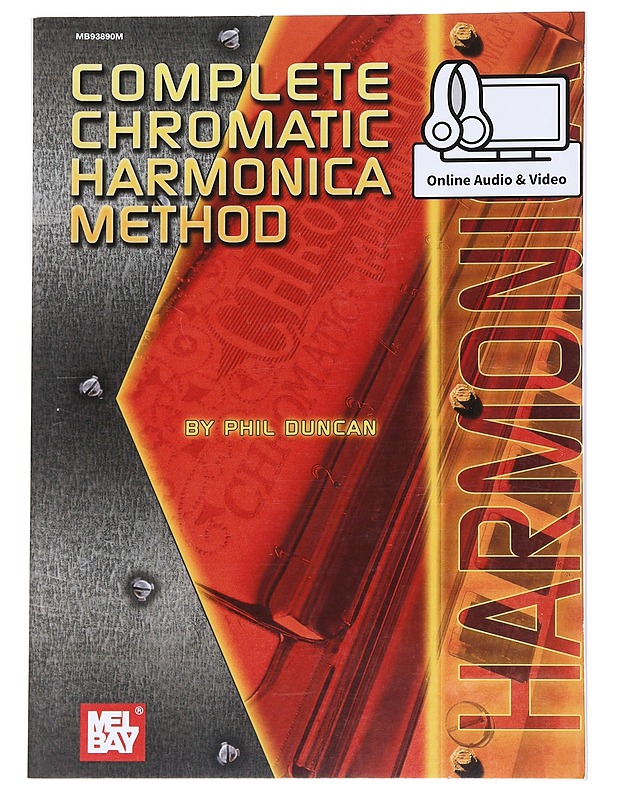 Complete chromatic harmonica method - Duncan, Phil - Musiikki- ja elokuvakirjat - 10105546016 - 0