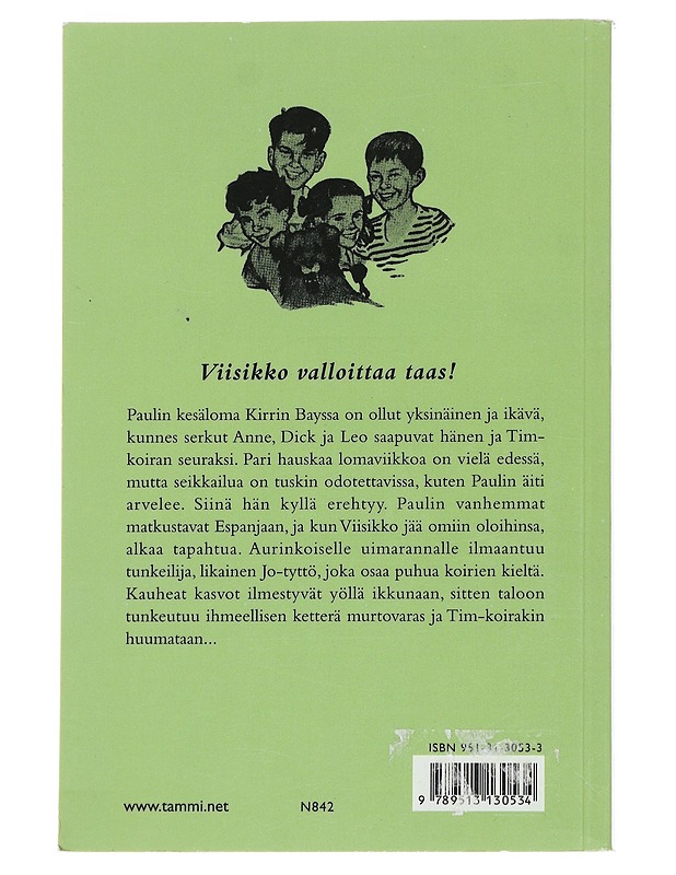 Viisikko joutuu ansaan - Blyton, Enid - Lastenkirjat - 10105546024 - 1