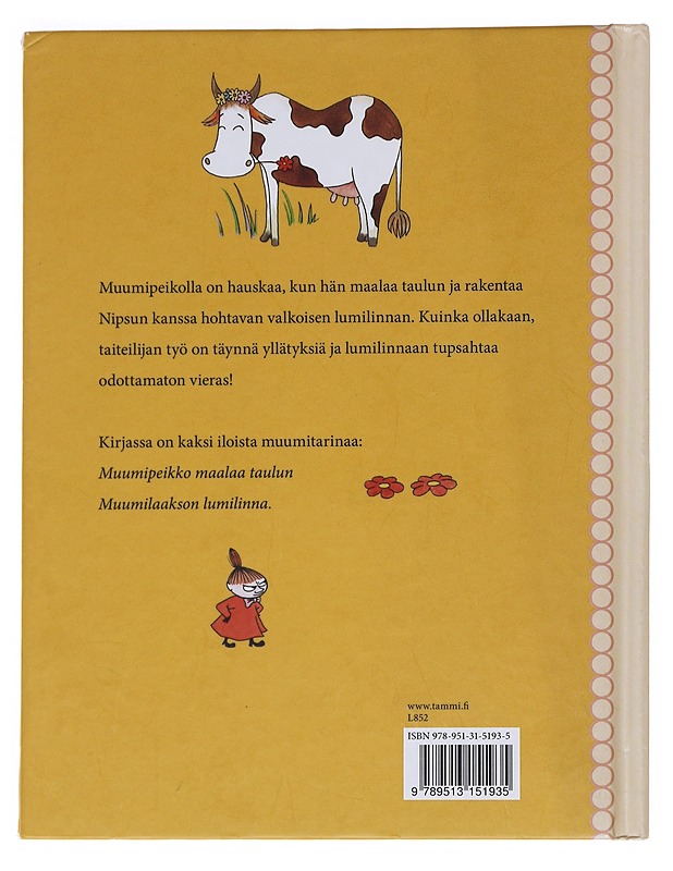 Muumipeikko maalaa ja rakentaa - Saarinen, Teemu - Lastenkirjat - 10105546059 - 1