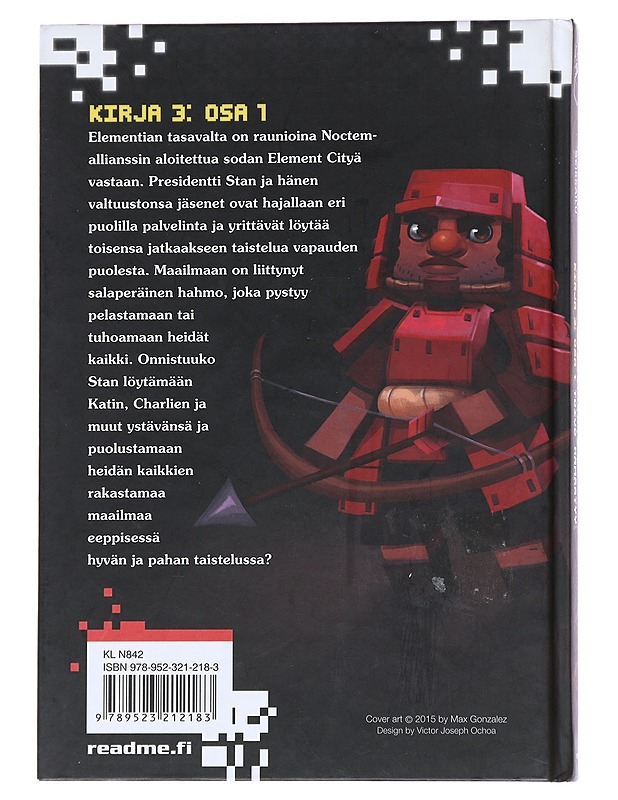 Elementia-kronikat. Kirja 3, osa 1, Toivo hämärtyy - Wolfe, Sean Fay - Nuorten kirjat - 10105546061 - 1