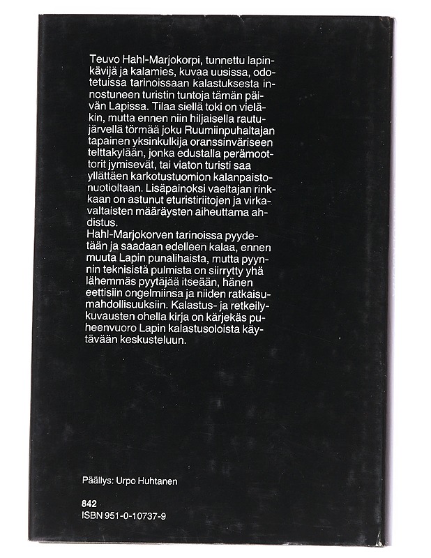 Lapinturisteja ja yksinkulkijoita - Teuvo Hahl-Marjokorpi - Lemmikki- ja luontokirjat - 10105546083 - 1