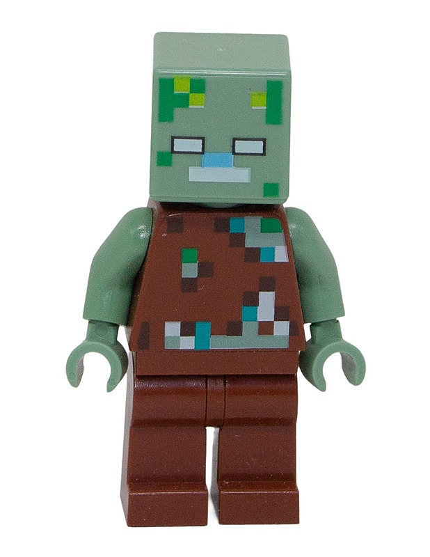 LEGO Minecraft: Drowned Zombie minifiguuri - Lasten lelut - 10105546082 - 0