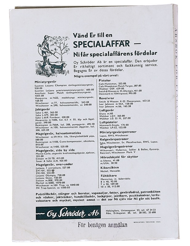 Jaktoch Vilt 1965 - Historiakirjat - 10105546110 - 1