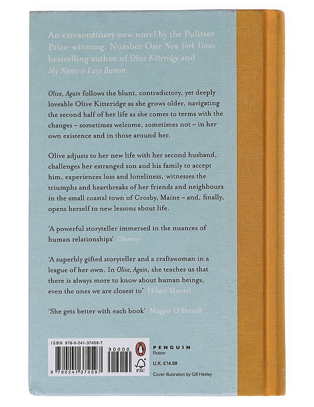 Olive, again - Elizabeth Strout - Romaanit ja novellit - 10105546138 - 1